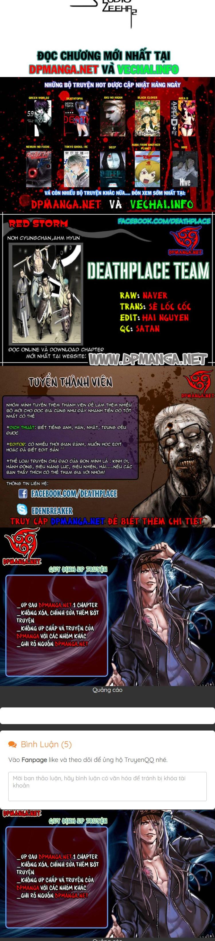 Đọc truyện [Leak] Cơn Bão Đỏ - Chap 182