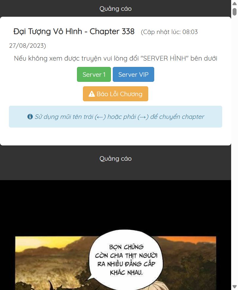 Đọc truyện [Leak] Đại Tượng Vô Hình - Chap 338