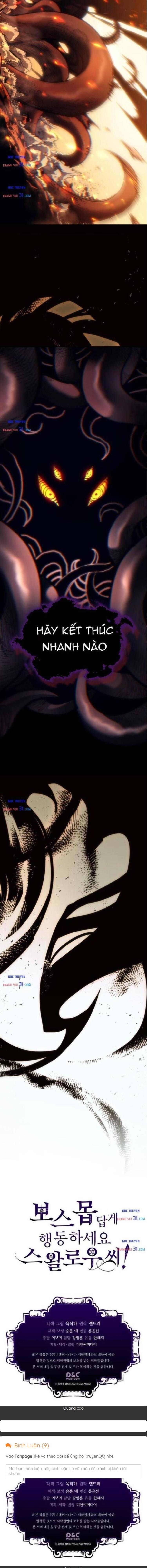Đọc truyện [Leak] Hãy hành động như một Boss đi ngài Mr Devourer - Chap 141