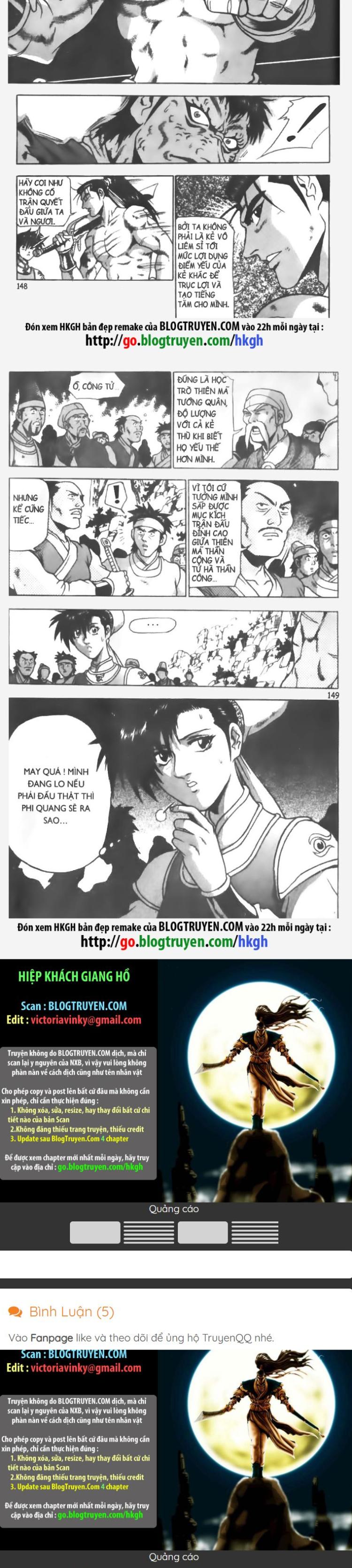 Đọc truyện [Leak] Hiệp Khách Giang Hồ - Chap 150