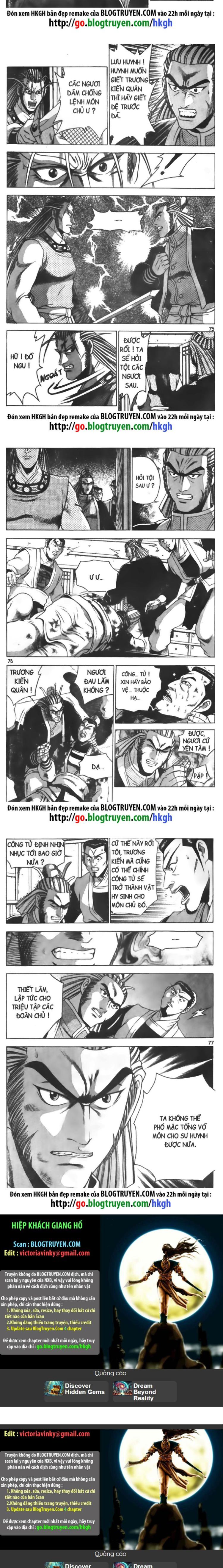 Đọc truyện [Leak] Hiệp Khách Giang Hồ - Chap 189