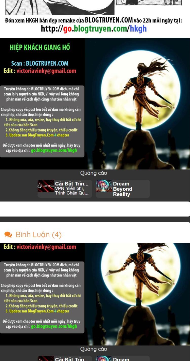 Đọc truyện [Leak] Hiệp Khách Giang Hồ - Chap 195