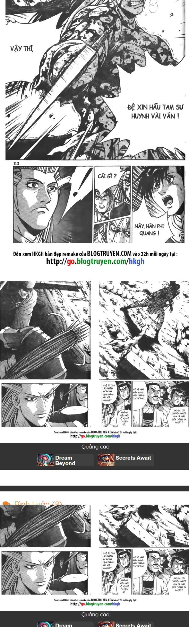 Đọc truyện [Leak] Hiệp Khách Giang Hồ - Chap 218