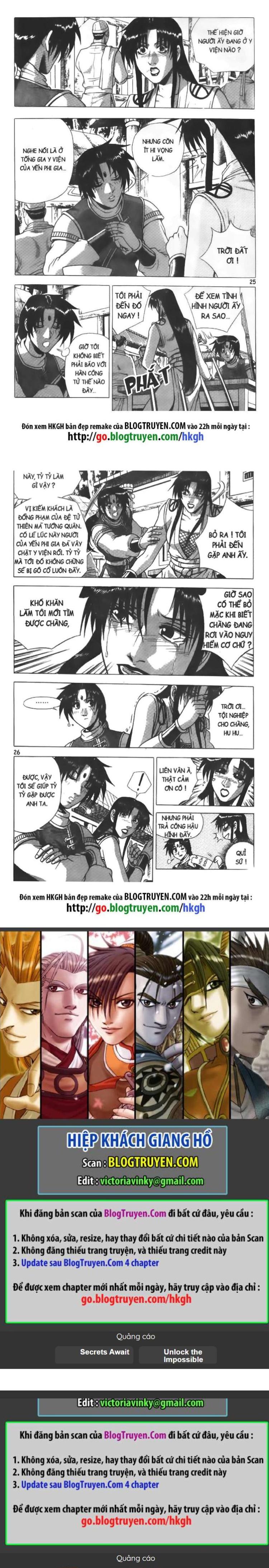 Đọc truyện [Leak] Hiệp Khách Giang Hồ - Chap 243