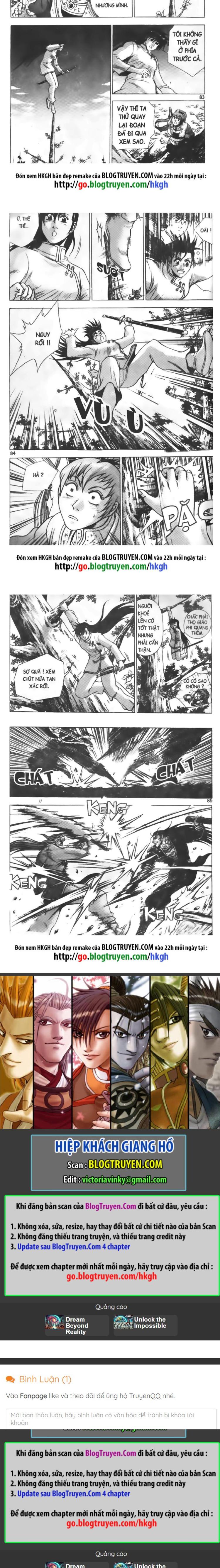 Đọc truyện [Leak] Hiệp Khách Giang Hồ - Chap 252