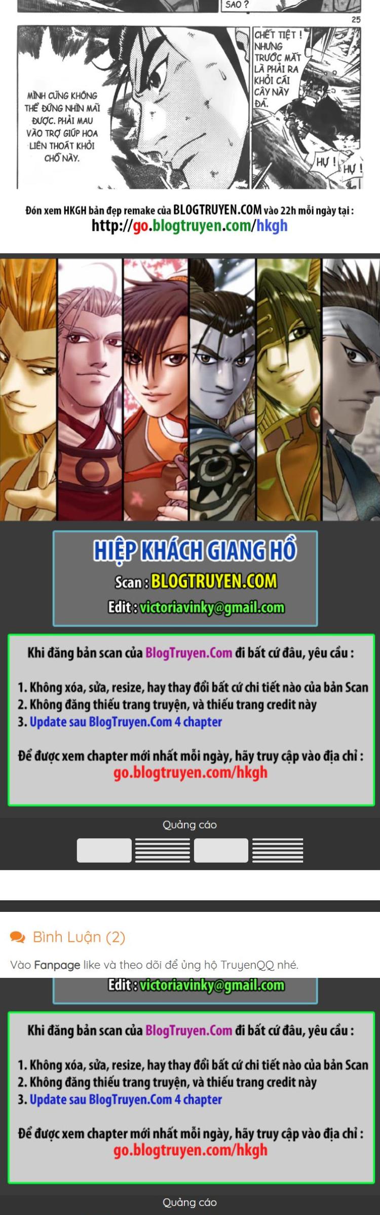 Đọc truyện [Leak] Hiệp Khách Giang Hồ - Chap 257