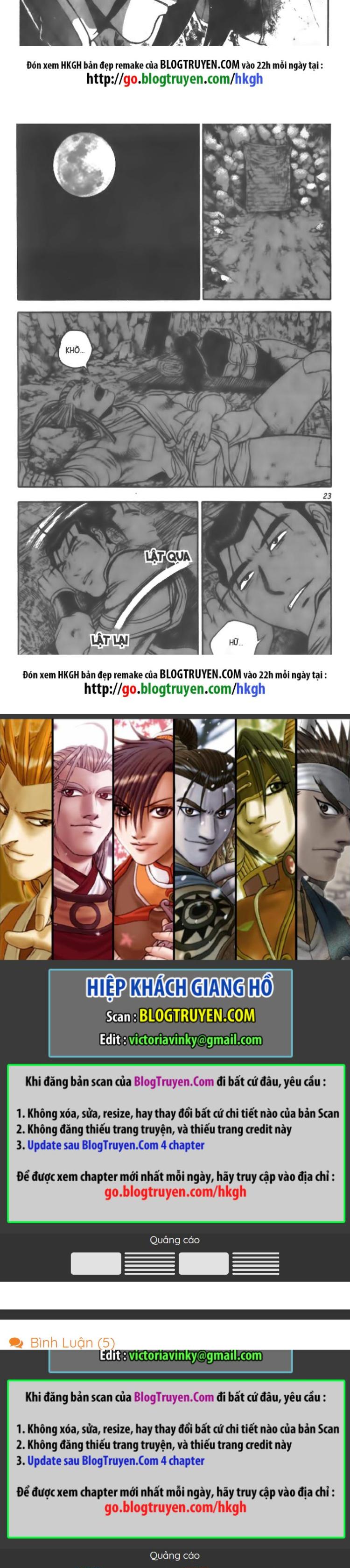 Đọc truyện [Leak] Hiệp Khách Giang Hồ - Chap 286