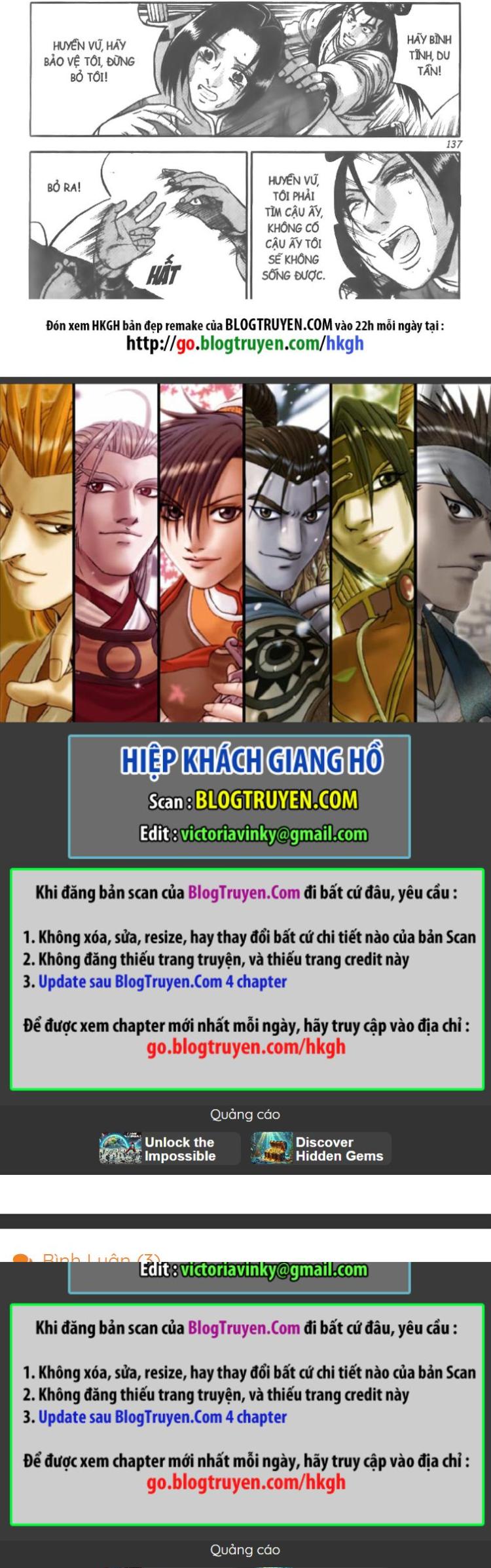 Đọc truyện [Leak] Hiệp Khách Giang Hồ - Chap 291