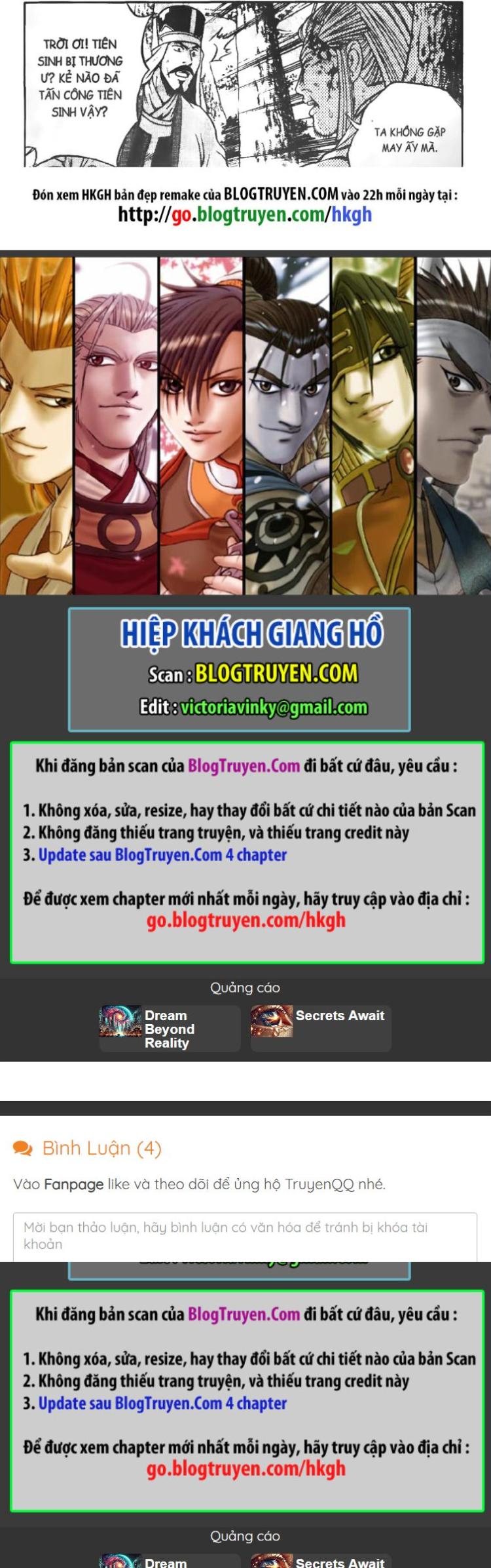Đọc truyện [Leak] Hiệp Khách Giang Hồ - Chap 301