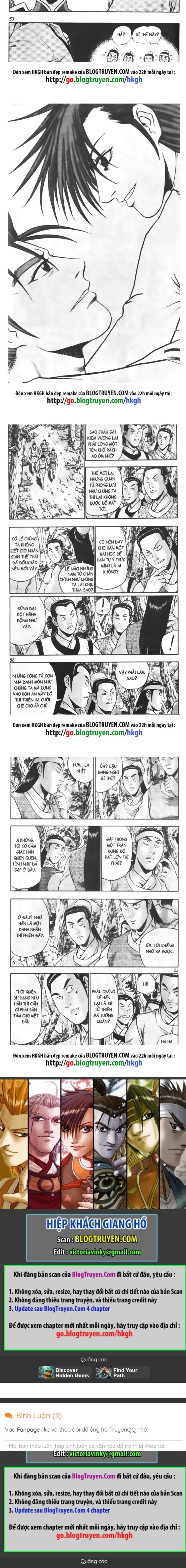 Đọc truyện [Leak] Hiệp Khách Giang Hồ - Chap 310