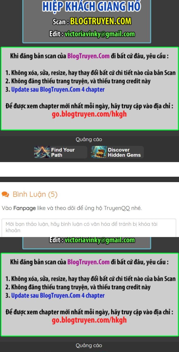 Đọc truyện [Leak] Hiệp Khách Giang Hồ - Chap 332