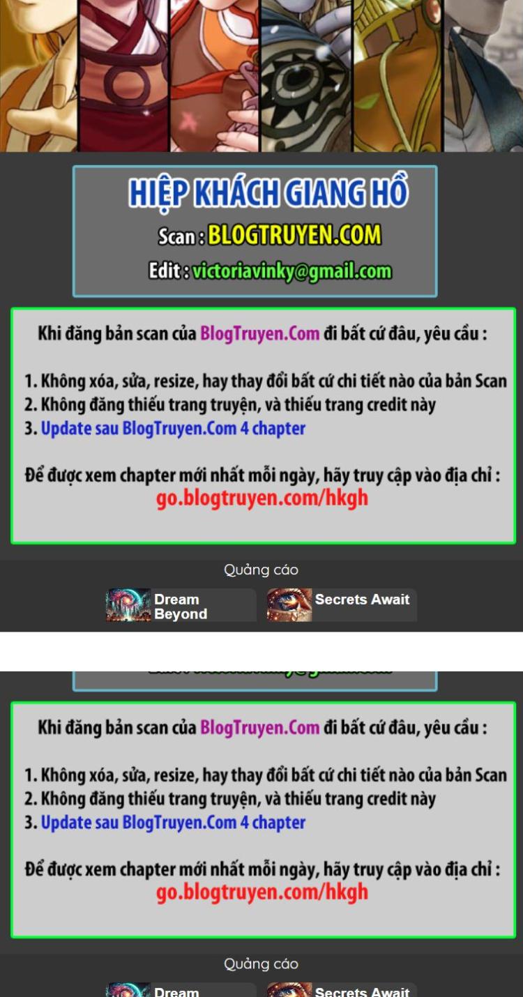 Đọc truyện [Leak] Hiệp Khách Giang Hồ - Chap 335