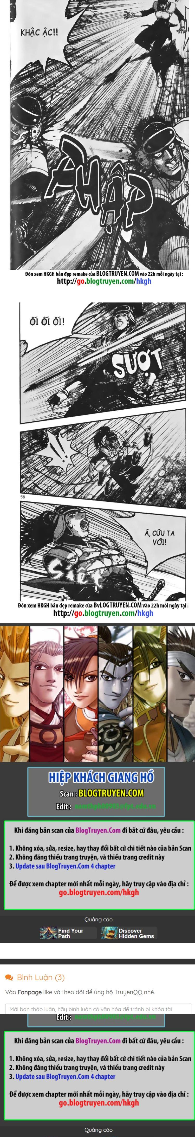 Đọc truyện [Leak] Hiệp Khách Giang Hồ - Chap 366