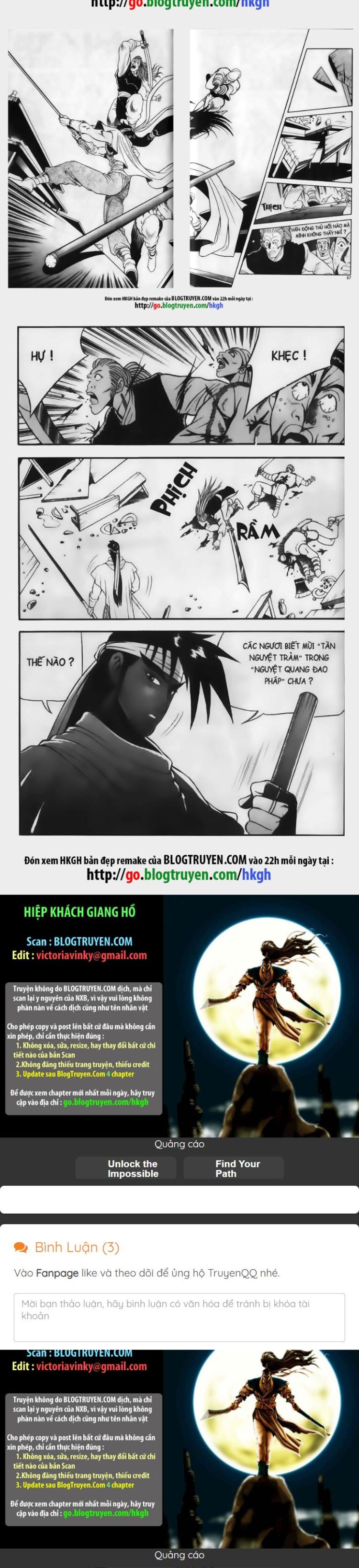 Đọc truyện [Leak] Hiệp Khách Giang Hồ - Chap 38