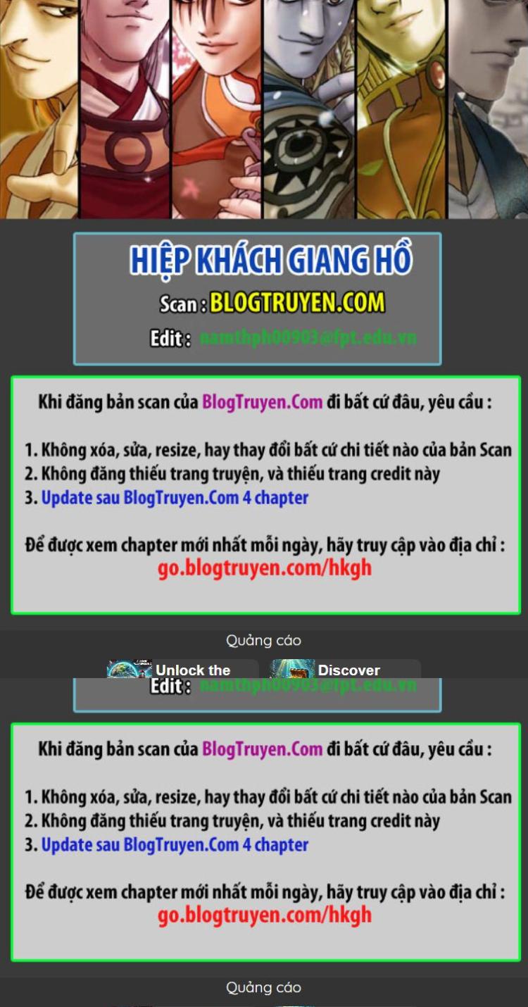 Đọc truyện [Leak] Hiệp Khách Giang Hồ - Chap 382