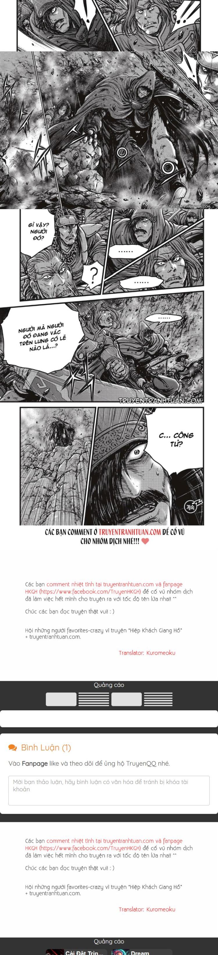 Đọc truyện [Leak] Hiệp Khách Giang Hồ - Chap 498