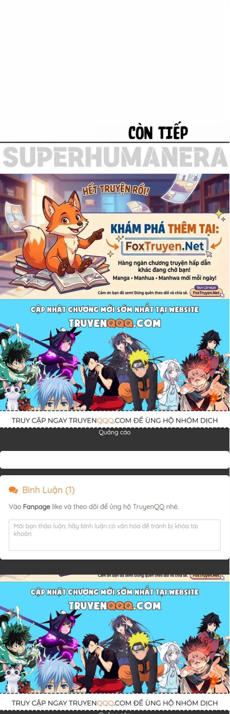 Đọc truyện [Leak] Kỷ Nguyên Siêu nhân loại - Chap 238
