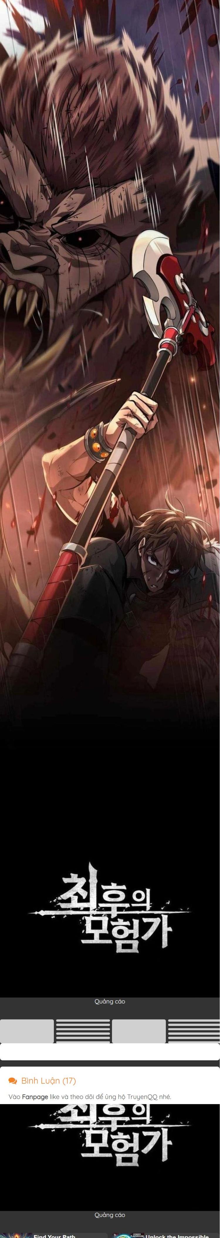 Đọc truyện [Leak] Mạo Hiểm Giả Cuối Cùng - Chap 66