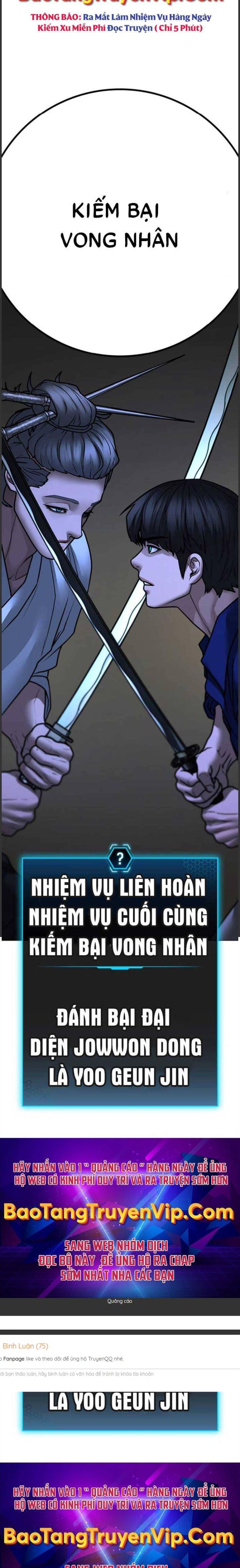 Đọc truyện [Leak] Nhiệm vụ đời thật - Chap 101