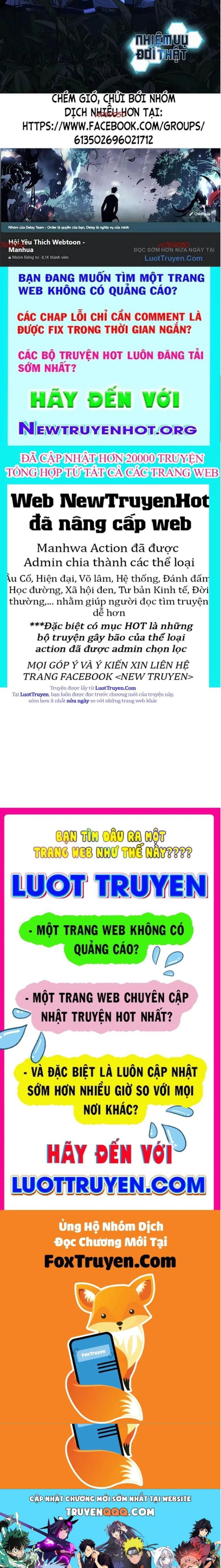 Đọc truyện [Leak] Nhiệm vụ đời thật - Chap 176