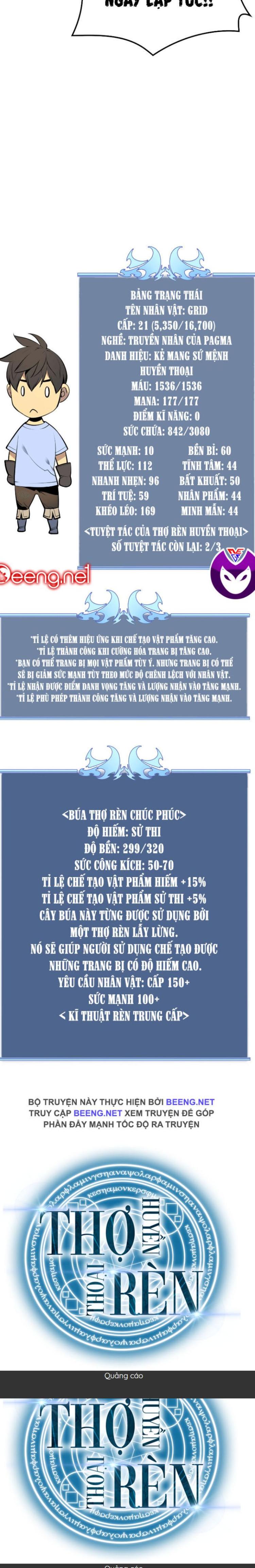 Đọc truyện [Leak] Thợ Rèn Huyền Thoại - Chap 23