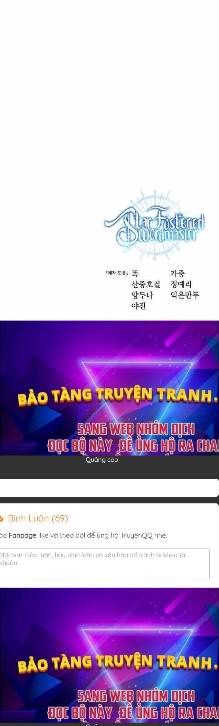 Đọc truyện [Leak] Tinh Tú Kiếm Sĩ - Chap 52