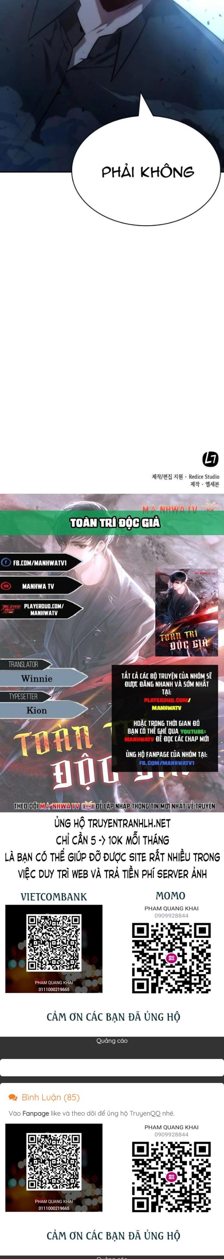 Đọc truyện [Leak] Toàn trí độc giả - Chap 34