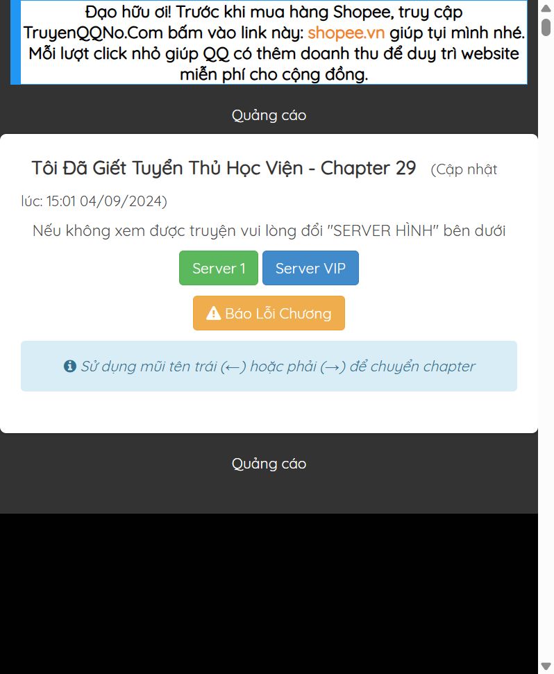 Đọc truyện [Leak] Tôi đã giết tuyển thủ học viện - Chap 29