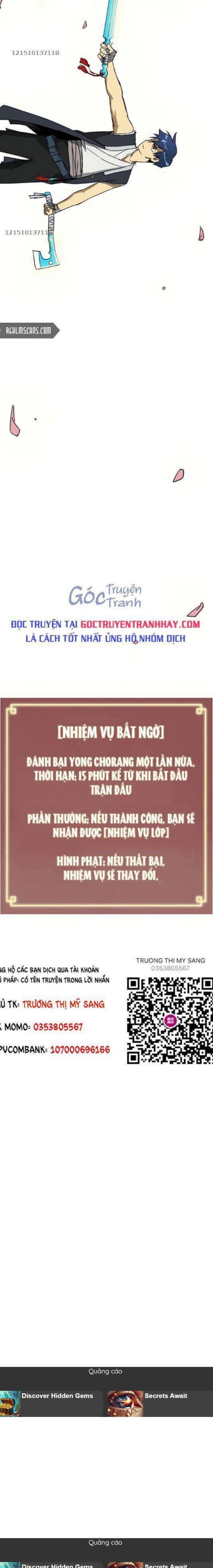 Đọc truyện [Leak] Tôi thăng cấp vô hạn trong Murim - Chap 96