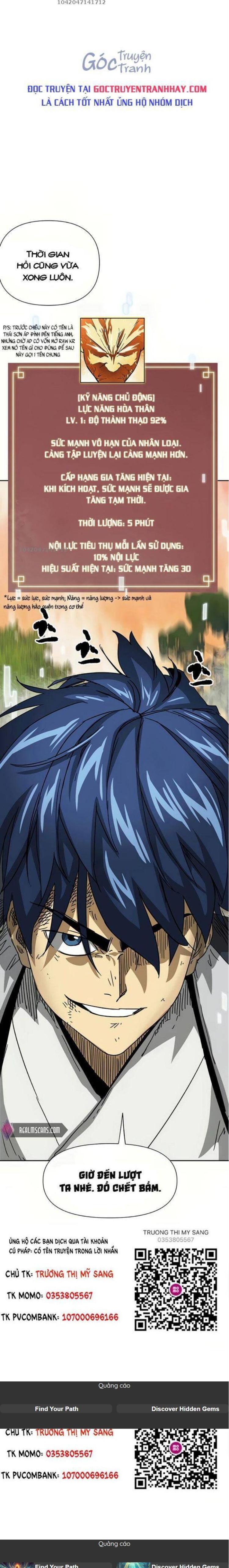 Đọc truyện [Leak] Tôi thăng cấp vô hạn trong Murim - Chap 98