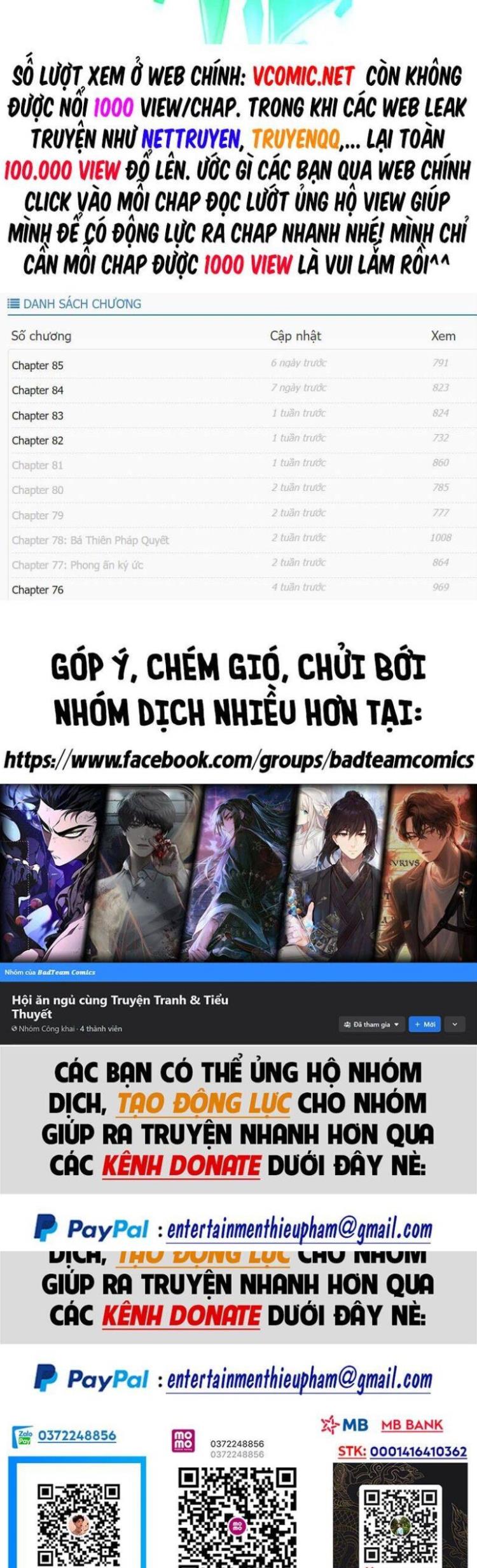 Đọc truyện [Leak] Vạn cổ chí tôn - Chap 101