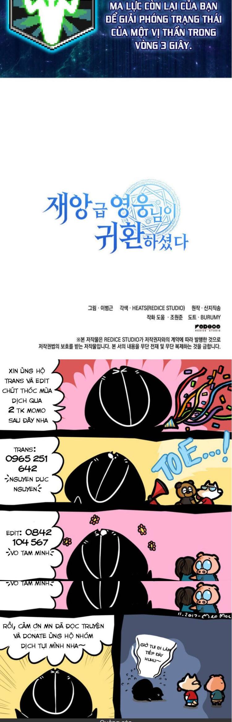 Đọc truyện [Leak] Vị Vua Mạnh Nhất Đã Trở Lại - Chap 12