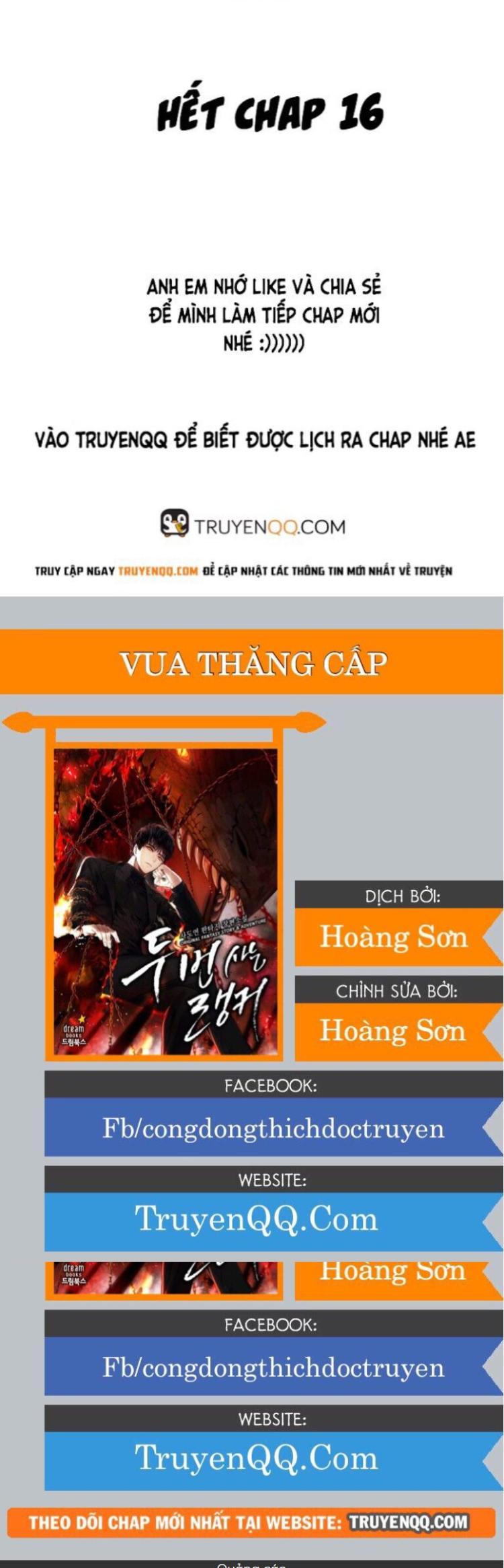 Đọc truyện [Leak] Vua Thăng Cấp - Chap 16